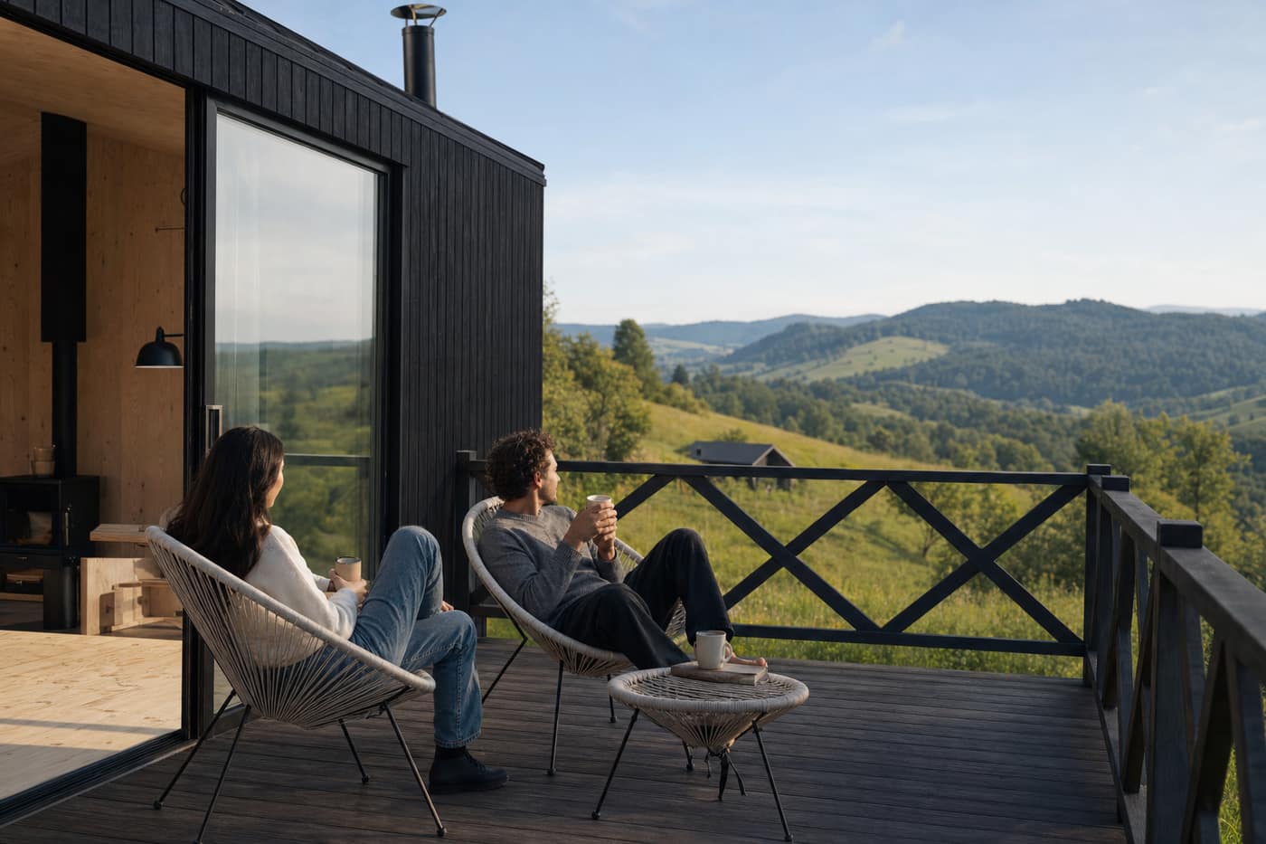 Waldn Cabin – Terrasse